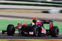 Toro Rosso debut the 2010 F1 Challenger the STR5